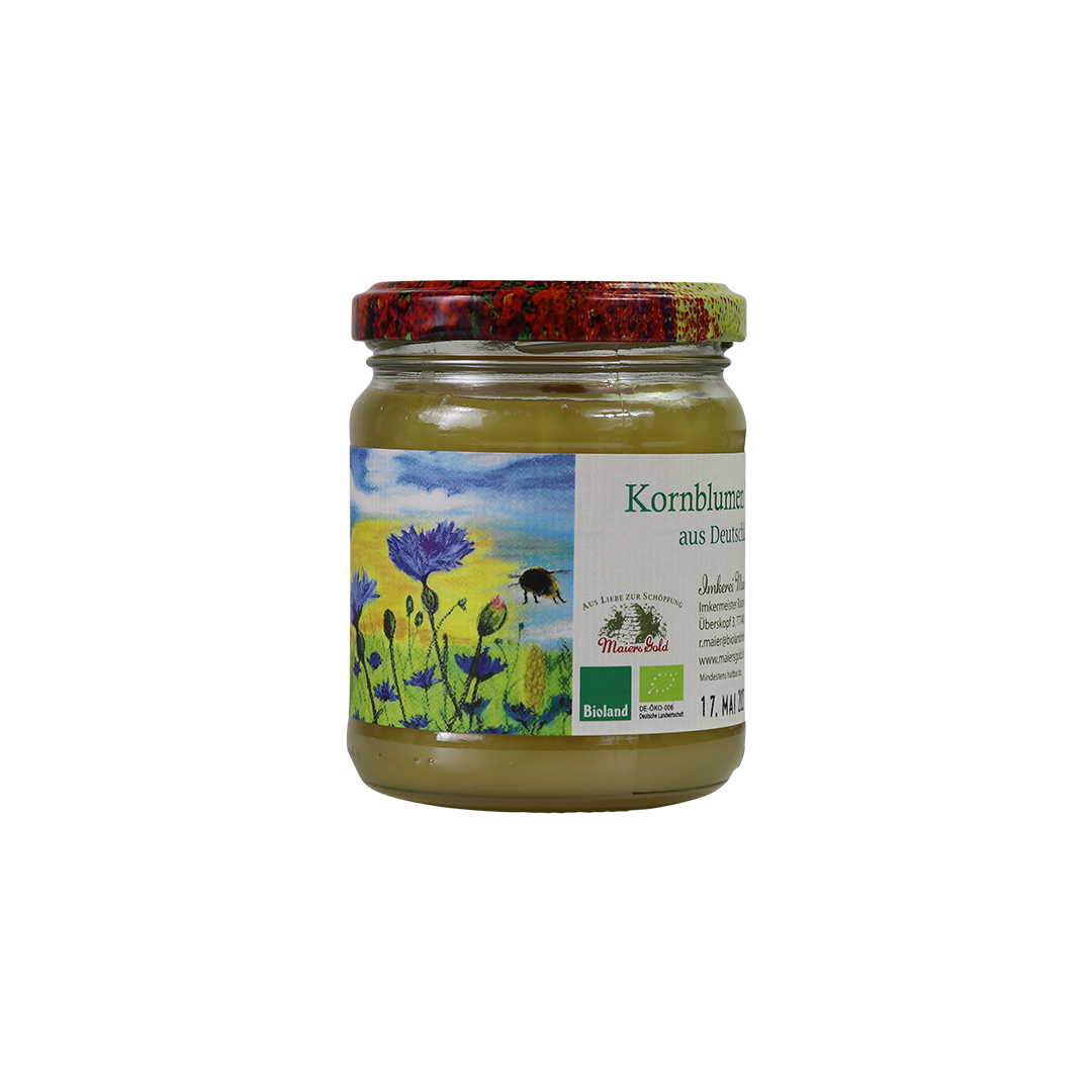 Kornblumen Honig