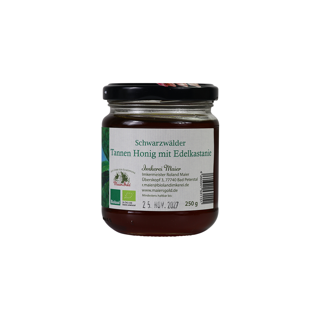 Tannen Honig mit Edelkastenie